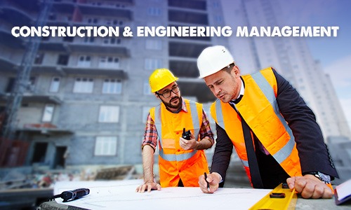 Engineering plans and construction equipment